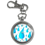 Rain Drops Key Chain Watch