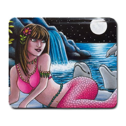 Mermaid 15   2 Large Mousepad from UrbanLoad.com Front