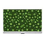 Seamless Pattern With Viruses Business Card Holder