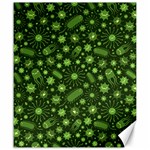Seamless Pattern With Viruses Canvas 20  x 24 