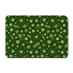 Seamless Pattern With Viruses Small Doormat 