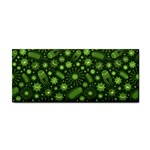 Seamless Pattern With Viruses Hand Towel