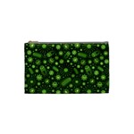 Seamless Pattern With Viruses Cosmetic Bag (Small)
