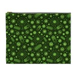 Seamless Pattern With Viruses Cosmetic Bag (XL)