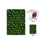 Seamless Pattern With Viruses Playing Cards Single Design (Mini)