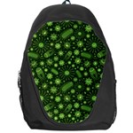 Seamless Pattern With Viruses Backpack Bag