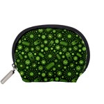Seamless Pattern With Viruses Accessory Pouch (Small)