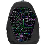 Math Linear Mathematics Education Circle Background Backpack Bag