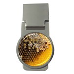 Honeycomb With Bees Money Clips (Round) 