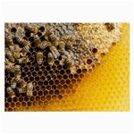 Honeycomb With Bees Large Glasses Cloth