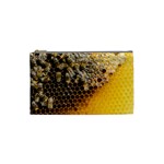 Honeycomb With Bees Cosmetic Bag (Small)
