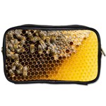 Honeycomb With Bees Toiletries Bag (One Side)
