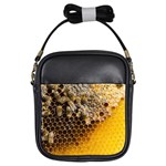 Honeycomb With Bees Girls Sling Bag