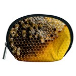 Honeycomb With Bees Accessory Pouch (Medium)