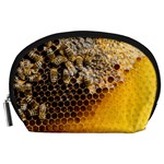 Honeycomb With Bees Accessory Pouch (Large)