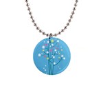 glittering tree 1  Button Necklace