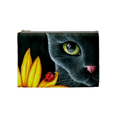 Cat 510 Cosmetic Bag (Medium) from UrbanLoad.com Front