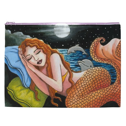 Mermaid 42   2 8x10 Cosmetic Bag (XXL) from UrbanLoad.com Front