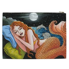 Mermaid 42   2 8x10 Cosmetic Bag (XXL) from UrbanLoad.com Back