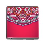 Red Mandala Memory Card Reader (Square 5 Slot)