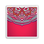 Red Mandala Memory Card Reader (Square)