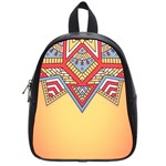 Yellow Mandala School Bag (Small)