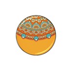 Sunshine Mandala Hat Clip Ball Marker