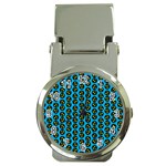 0059 Comic Head Bothered Smiley Pattern Money Clip Watches