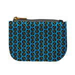 0059 Comic Head Bothered Smiley Pattern Mini Coin Purse