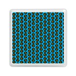 0059 Comic Head Bothered Smiley Pattern Memory Card Reader (Square)