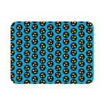 0059 Comic Head Bothered Smiley Pattern Double Sided Flano Blanket (Mini) 