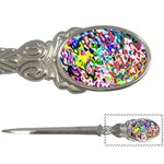 Colorful paint texture                                                    Letter Opener