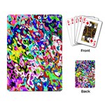 Colorful paint texture                                                    Playing Cards Single Design