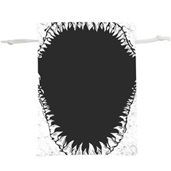 Shark Jaws  Lightweight Drawstring Pouch (XL) from UrbanLoad.com Back