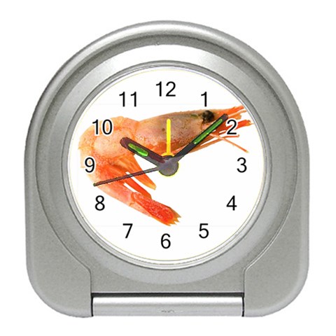 Shrimplarge Travel Alarm Clock from UrbanLoad.com Front