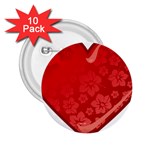 heart003_red 2.25  Button (10 pack)