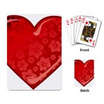 heart003_red Playing Cards Single Design
