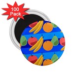 Fruit Texture Wave Fruits 2.25  Magnets (100 pack) 