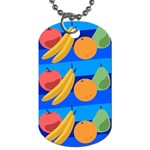 Fruit Texture Wave Fruits Dog Tag (One Side)