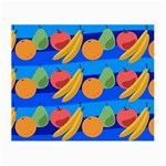 Fruit Texture Wave Fruits Small Glasses Cloth