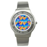 Fruit Texture Wave Fruits Stainless Steel Watch