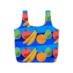 Fruit Texture Wave Fruits Full Print Recycle Bag (S)