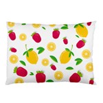 Strawberry Lemons Fruit Pillow Case (Two Sides)