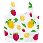 Strawberry Lemons Fruit Full Print Recycle Bag (XL)