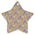 Halloween Candy Star Ornament (Two Sides)