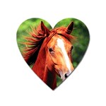 horses Magnet (Heart)