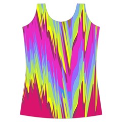 Graphic arts. Criss Cross Back Tank Top  from UrbanLoad.com Front