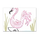 Pink Flamingo Sticker A4 (100 pack)