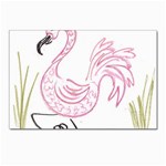 Pink Flamingo Postcards 5  x 7  (Pkg of 10)
