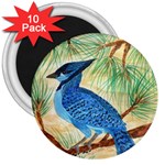 Blue Jay 3  Magnet (10 pack)